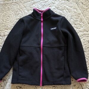 Lands' End Black and Pink Kids Sweatshirt